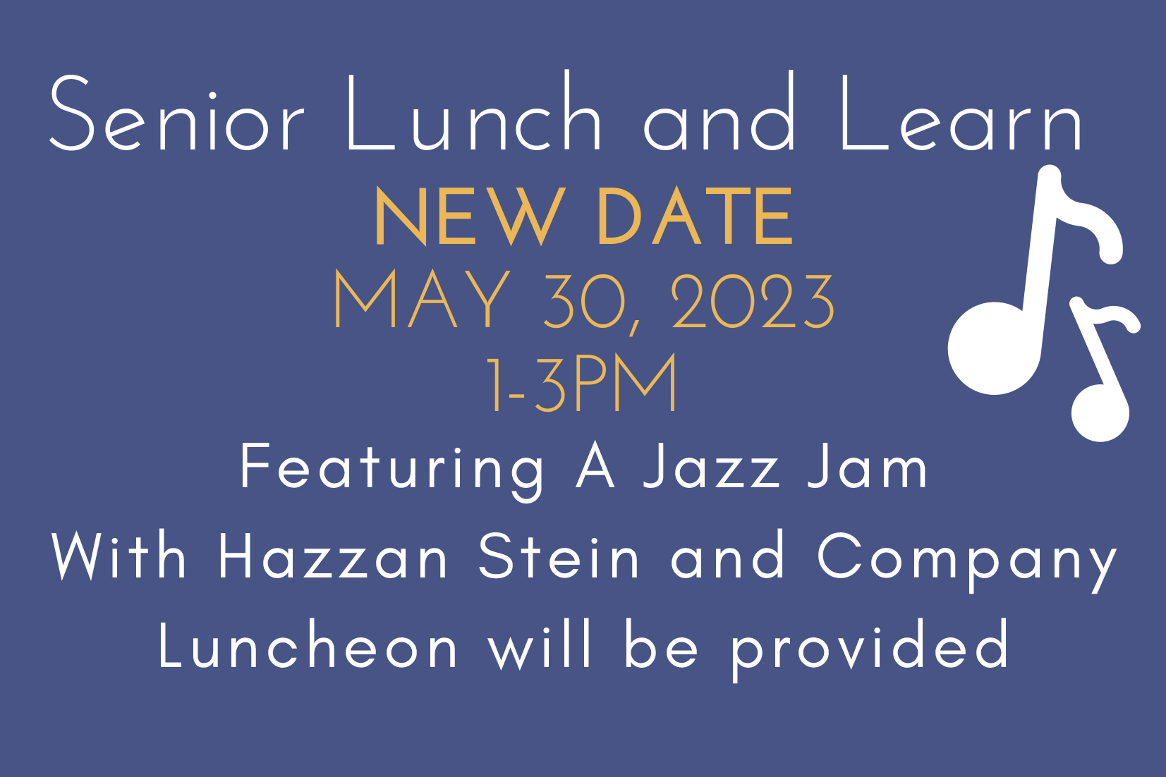 Senior Lunch & Learn