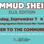 Limmud Sheini - Elul Edition